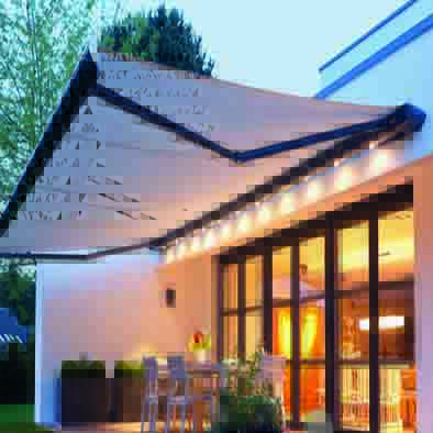 Toldo cofre instalado en terraza